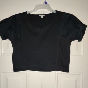 Black Crop Top